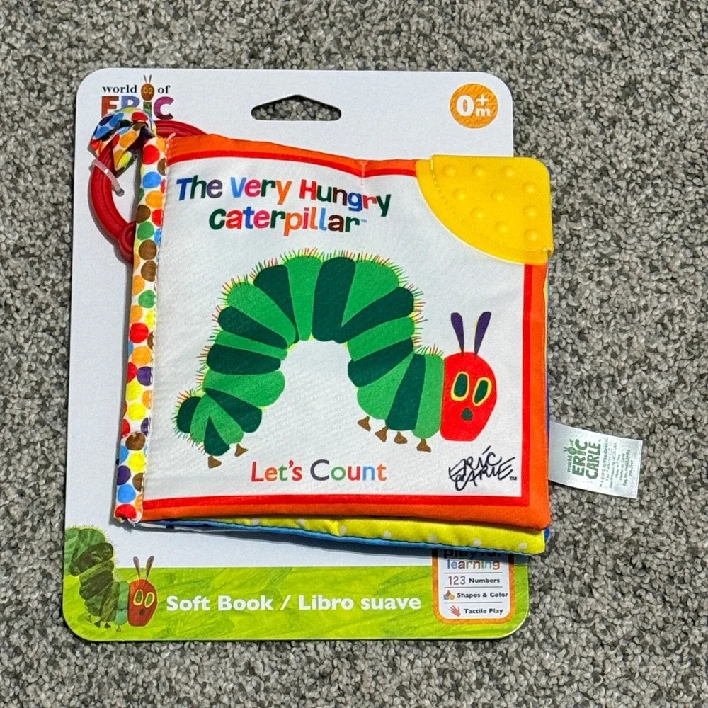 World of Eric Carle The Very Hungry Caterpillar Soft Book Teether Multi 0m+ Baby